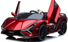 Load image into Gallery viewer, 2025 Licensed 24V Sian 2 Seater 24V Kids Ride On Car Upgraded | Leather Seats | Rubber Tires | 4x4 | Remote