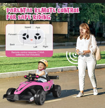 Load image into Gallery viewer, 2025 New 12V Formula 1 Style Racing Ride On Car 1 Seater Upgraded | Lights | Horn | Music | USB Ready | Rear Shocks | Big Seat | Seatbelt | Remote
