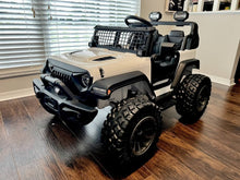 Load image into Gallery viewer, 2025 Massive Monster 2 Seater Ride On Car For Kids XXL 24V Upgraded Jeep Style TRD 4x4 | Leather Seats | 16” Rubber Tires | LED Lights | Remote
