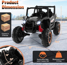 Load image into Gallery viewer, Super Cool 2025 Sport UTV Dune Buggy 24V | 2 Seater | 4X4 | Ages 3+ | Remote | Music