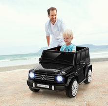 Load image into Gallery viewer, Licensed 2025 Mercedes-Benz 12V AMG G500 Gwagon 1 Seater Kids Ride On Car | Bluetooth | LED Lights | Remote | Rocking Mode | 4x4