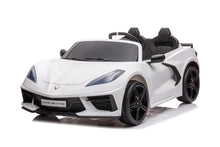 Load image into Gallery viewer, New Item | 2025 Licensed 24V Chevrolet Corvette C8 | 2 Seater Ride On Car | Leather Seat | Rubber Tires | Remote