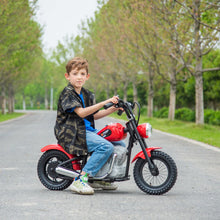 Load image into Gallery viewer, 2025 Cool 1 Seater Motorcycle E-Chopper Ride-On | 14+ | 36V | Up To 25KPH | Holds 177Lbs | Real Rubber Tires | 350W Brushless Motor