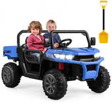Load image into Gallery viewer, 2025 Upgraded 24V Dump Truck Kids Ride On Car | Up To 8-10KPH | 2 Seater | Switch For Dump Bed | Open Tailgate | Music | 2 Of 20000 RPM Motors | Remote