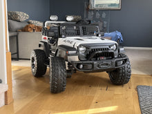 Load image into Gallery viewer, 2025 Massive Monster 2 Seater Ride On Car For Kids XXL 24V Upgraded Jeep Style TRD 4x4 | Leather Seats | 16” Rubber Tires | LED Lights | Remote