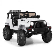 Load image into Gallery viewer, Super Cool 2025 1 Seater Jeep Style 12V Ride On Car For Kids | Remote | LED Lights | Music | Ages 3-6