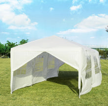 Load image into Gallery viewer, Very Cool 10x30 FT Heavy Duty Outdoor Canopy Tent With 6 Removable Sidewalls | 2 Doorways | Transparent Windows | Spacious | Patio