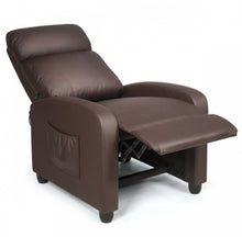 Load image into Gallery viewer, Heavy Duty Comfortable Massage Recliner Chair Wingback Single Chair With Side Pocket, Remote | 8 Massage Modes