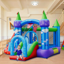 Load image into Gallery viewer, Super Cool & Fun Kids Awesome Dragon Inflatable Bouncy House Castle W 740W Blower | Slide | Ball Pit | Balls | Jump Area | Basketball | Indoor / Outdoor
