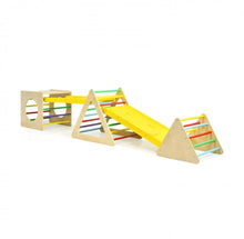 Load image into Gallery viewer, Super Adorable Heavy duty 5-in-1 Rectangle | Triangle Fun Playground Set | With 2 Playful Ramps | For Hours Of Fun