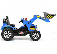 Load image into Gallery viewer, New 2025 Kids Ride On Car 12V / Tractor With Front Loader | Excavator | 2 Speeds | Horn | Push To Start | Seatbelt |