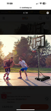 Load image into Gallery viewer, Super Fun Heavy Duty Adjustable Portable Basketball Net Hoop Stand | Shatterproof Backboard | Wheels | 4FT-10FT