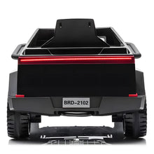 Load image into Gallery viewer, Cool Tesla Cyber Truck Style | 12V | Kids Ride On Car | Parent Remote | Eva wheel | Black