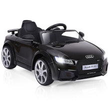 Load image into Gallery viewer, 2025 Licensed Audi TT RS Ride On Car Upgraded | 12V | 1 Seater | Music | Seat Belt | LED Lights | Remote