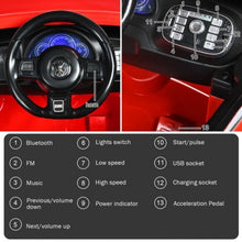 Load image into Gallery viewer, Super Cool Red 2025 Volkswagen Beetle Style 1 Seater Ride On | 6V | Remote