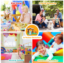 Load image into Gallery viewer, Super Cool Fun Kids Inflatable Bouncy House Jumping Castle Slide Climber Bouncer With 550W Blower | Holds 120Kg | Kids Party | Camping | Climbing Wall | Basketball Hoop
