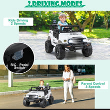 Load image into Gallery viewer, 2025 Licensed Toyota FJ Cruiser 12Volt 2 Seater Upgraded Kids Ride On Car / Truck | Lights | Suspension | Push To Start | Horn | Music | Remote