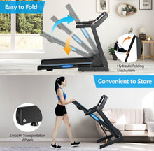 Load image into Gallery viewer, Heavy Duty Folding Electric Motorized Power Treadmill Machine | LCD Display | 2.25HP | 3 Incline Levels | Space Saver | Smooth & Quiet