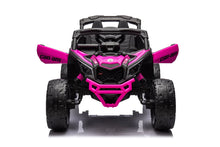 Load image into Gallery viewer, New 2025 Licensed 24V Can Am Maverick 1 Seater UTV 4x4 Kids Ride On Car Upgraded | Leather Seats | Rubber Tires | Seatbelt | Remote