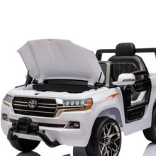Load image into Gallery viewer, 2025 Licensed Toyota Land Cruiser 12v Children’s Ride On Car 1 Seater | Heavy Duty Comfy Seat | MP3 Player | LED Lights | Remote