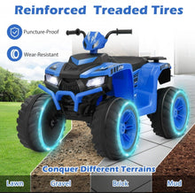 Load image into Gallery viewer, Super Cool 2025 Kids 24V Electric Ride On Car ATV Upgraded | Pedal | 2 Speeds | Music | LED Lights | Ages 3-8