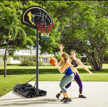 Load image into Gallery viewer, Super Cool Adjustable Basketball Net Hoop Set 4.25-10FT | Heavy Duty | 2 Nets | Shatterproof Backboard | Indoor | Outdoor