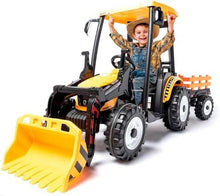 Load image into Gallery viewer, New 2025 XXL All Terrain Rhino 24V Upgraded Tractor Ride On | 1 Seater | Leather Seat | Heavy Duty Tires | Ages 3-9 | Remote