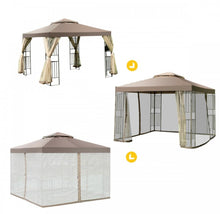 Load image into Gallery viewer, Heavy Duty Classy Awning Patio Structure Canopy Tent 10x10ft | No Screws For Structure Required | Easy Set Up | Waterproof | Weather Resistant