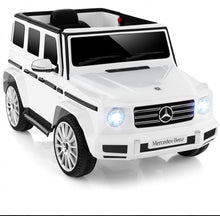 Load image into Gallery viewer, Licensed 2025 Mercedes-Benz 12V AMG G500 Gwagon 1 Seater Kids Ride On Car | Bluetooth | LED Lights | Remote | Rocking Mode | 4x4