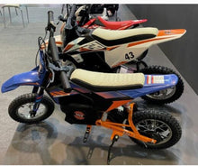 Load image into Gallery viewer, Super Cool 2025 Fast Off Road Electric 24V Kids Dirt Bike 1 Seater Upgraded 250W Motor | Up To 22 KPH | Leather Seat | Rubber Tires