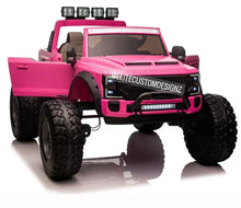 Load image into Gallery viewer, Licensed 2025 Ford Super Duty F450 Lifted Monster Truck 24V Upgraded 4x4 | 2 Seater | Leather Seats | Massive Rubber Tires | Remote | Up to 15KPH |Pre Order