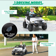 Load image into Gallery viewer, 2025 Licensed Toyota FJ Cruiser 12Volt 2 Seater Upgraded Kids Ride On Car / Truck | Lights | Suspension | Push To Start | Horn | Music | Remote