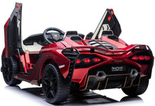 Load image into Gallery viewer, 2025 Licensed 24V Sian 2 Seater 24V Kids Ride On Car Upgraded | Leather Seats | Rubber Tires | 4x4 | Remote