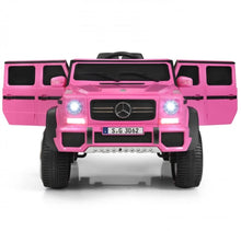 Load image into Gallery viewer, Super Cool 12V Kids Licensed Upgraded 1 Seater Ride On Car Mercedes-Benz Maybach Style | LED Lights | Seatbelt | 4 Wheel Shock Absorber | Ages 3-8 | Remote