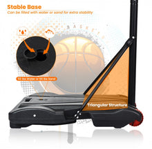 Load image into Gallery viewer, Super Cool Heavy Duty Adjustable Basketball Net / Hoop With Wheels | Stand | From 5.5ft To 7ft | Indoor | Outdoor
