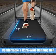 Load image into Gallery viewer, Heavy Duty Quiet 2.25HP Electric Treadmill Running Machine With App Control | 12 Different Programs | 0.5-7.5 MPH