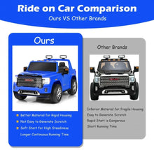Load image into Gallery viewer, Licensed 2025 GMC Sierra Denali Pick up Truck 2 Seater Ride-On Upgraded | 12V | Upgraded Seats | Upgraded Tires | Remote