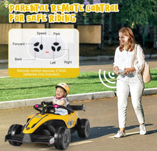 Load image into Gallery viewer, 2025 New 12V Formula 1 Style Racing Ride On Car 1 Seater Upgraded | Lights | Horn | Music | USB Ready | Rear Shocks | Big Seat | Seatbelt | Remote
