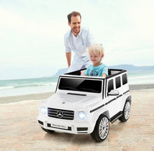 Load image into Gallery viewer, Licensed 2025 Mercedes-Benz 12V AMG G500 Gwagon 1 Seater Kids Ride On Car | Bluetooth | LED Lights | Remote | Rocking Mode | 4x4