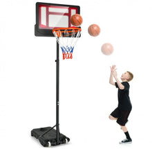 Load image into Gallery viewer, Super Fun Portable Adjustable Height Basketball Net Hoop With Wheels | 4.3ft-8.2ft | Indoor | Outdoor
