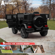 Load image into Gallery viewer, 2025 Licensed Mercedes G63 AMG | High Doors | 12V | Upgraded Motors | Upgraded | Big 1 Seater Ride-On | Leather Seats | Remote
