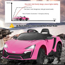 Load image into Gallery viewer, New 2025 McLaren Style 12V Ride On Car 1 Seater | LED Lights | Cool Open Doors | Seatbelt | Big Seat | Push To Start | Music | Remote