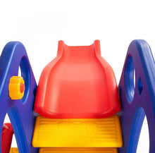 Load image into Gallery viewer, Super Fun 3-in-1 Very Colourful Children Playground Set | Slide | Climbing Stairs | Basketball Net | Swing