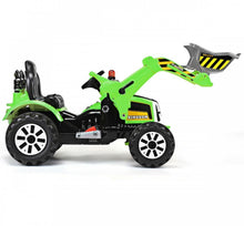 Load image into Gallery viewer, New 2025 Kids Ride On Car 12V / Tractor With Front Loader | Excavator | 2 Speeds | Horn | Push To Start | Seatbelt |