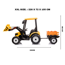 Load image into Gallery viewer, New 2025 XXL All Terrain Rhino 24V Upgraded Tractor Ride On | 1 Seater | Leather Seat | Heavy Duty Tires | Ages 3-9 | Remote