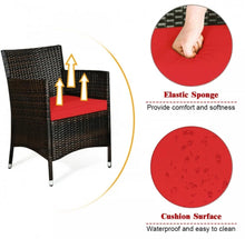 Load image into Gallery viewer, Very Elegant & Relaxing 4 Piece Outdoor Rattan / Wicker Sofa Patio Set With Heavy Duty Glass Coffee Table