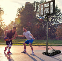 Load image into Gallery viewer, Super Fun Heavy Duty Adjustable Portable Basketball Net Hoop Stand | Shatterproof Backboard | Wheels | 4FT-10FT
