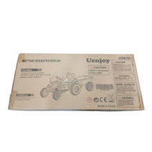 Load image into Gallery viewer, Super Cool 2025 Heavy Duty Green 6V Farm Tractor Powered Ride-On with Detachable Wagon | Remote