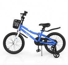Load image into Gallery viewer, Very Cool 18β Kids Pedal Bicycle W Kickstand, Coaster Brake Ages 4-8 | Bell | Adjustable Seat | Easy Assembly | Removable Training Wheels | Anti-Slip Tires