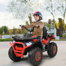 Load image into Gallery viewer, 2025 Upgraded 12V ATV 4 Wheeler Ride On Toy / Car 1 Seater | LED Lights | 2 Speeds | Seat Belt | 4 Wheel Suspension | Push To Start | USB Ready | Big 1 Seater